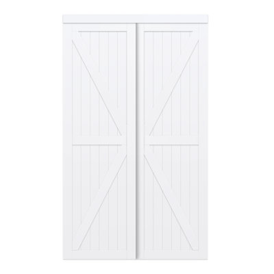 Porte de placard coulissante à panneaux K