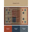 Tapis moelleux et moelleux à motif abstrait brun et beige Festa-2052852355