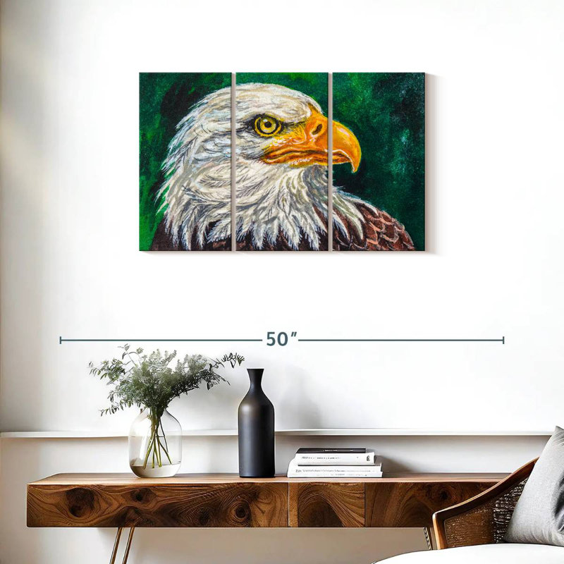 Bald Eagle, 20" H x 33" W