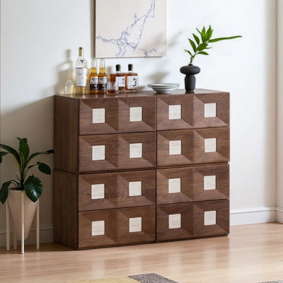 Simple and Retro Design TV Cabinet