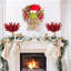 Couronnes de Noël pour porte d'entrée