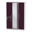 Yvette 3 Door Manufactured Wood Wardrobe-18860354-23704028