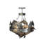 Rustic Lodge 6 - Light Chandelier