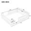 Lit plateforme double en bois avec garde-corps-1714776050