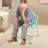 Shower Chair, Height Adjustable Bath Chair with Backrest-1789596011
