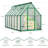Aluminum Frame Polycarbonate Greenhouse with Roof Vent, Heavy Duty Outdoor Garden Kit-119791803-119791805