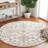 Elizaida Hand Tufted Wool/Viscose Floral Rug in Ivory/Black-1745660062