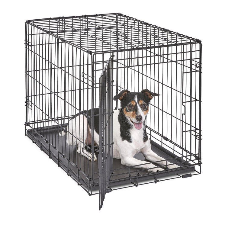Homes For Pets Enhanced Single & Double Door Dog Crate, Includes