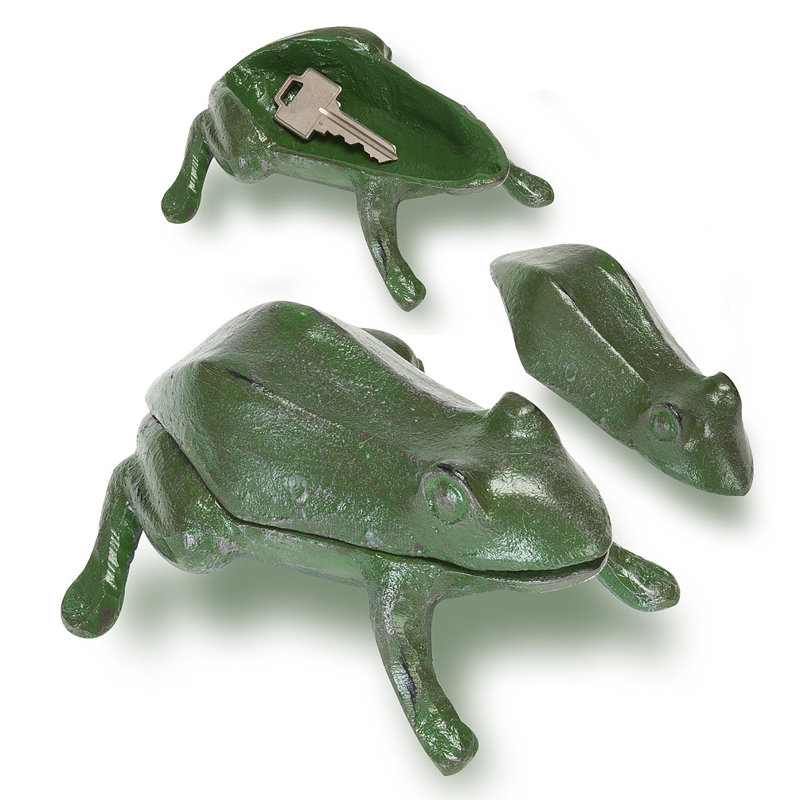 Décoration grenouille pour clé