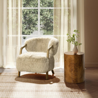 Chaise avec accoudoirs 33 po Drumm