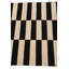 Tapis noir et blanc Osbourne