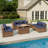 8-Piece Patio Furniture Set with Propane Gas Fire Pit Table-575407548-576908597