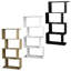 Tashia 127.5cm H x 60cm W Geometric Bookcase-2127652935