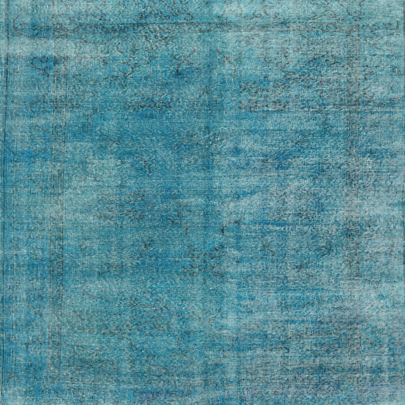 Tapis bleu / beige Amaranthe, Rond 3 pi