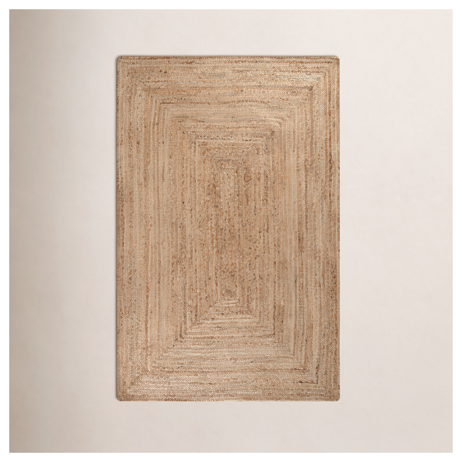 Gage Handmade Jute / Sisal Tan Rug, Rectangle 3' x 5'