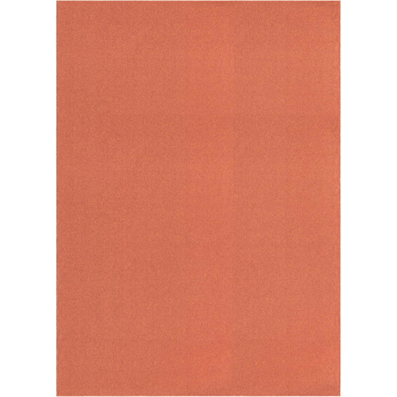 Tapis orange Everyday, Rectangle 7 pi 10 po x 11 pi
