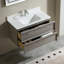 Wall Mounted Single Double Single Vanity Bathroom Vanity With Solid Surface Top-632306792-632306796