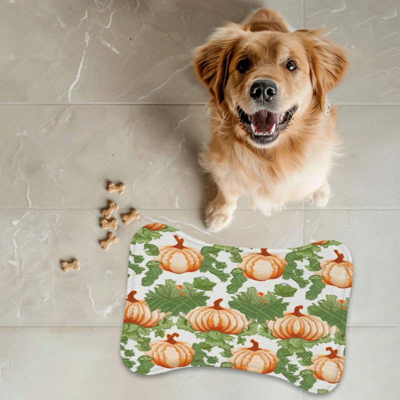 Needlework Pumpkins - Tapis d'alimentation en os 1 pièce