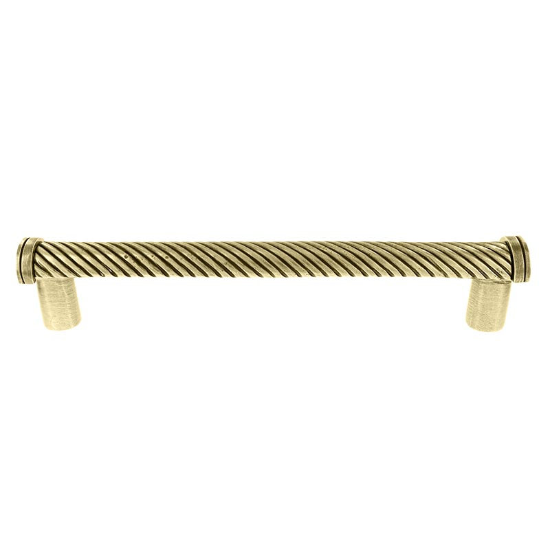 Sanzio 12" Center to Center Appliance Pull, Antique Brass, 12"