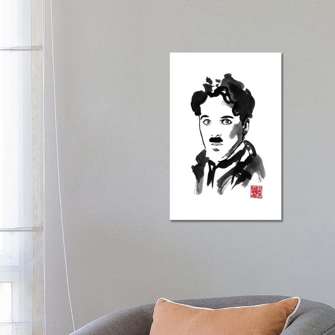 Charlie Chaplin - Print on Canvas