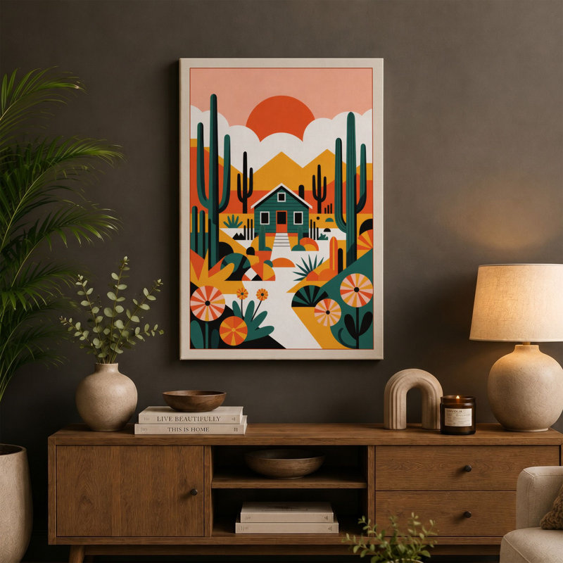 Print, 30x20 - 76.2 x 50.8 cm, Taupe Border