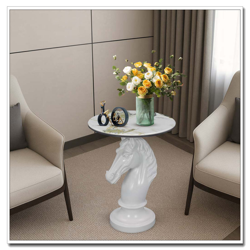 Tables d'appoint de table d'appoint, White