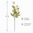6 Piece Artificial Pompon Mum Flowers