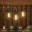 Guirlande de 50 lumières DEL pour l'extérieur avec 15 ampoules S14 incassables, guirlandes à DEL à intensité variable pour fêtes, jardin, anniversaire, mariage, cour, terrasse, balcon, Noël, Halloween, blanc chaud 2700K