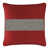 Velours rouge / gris anthracite