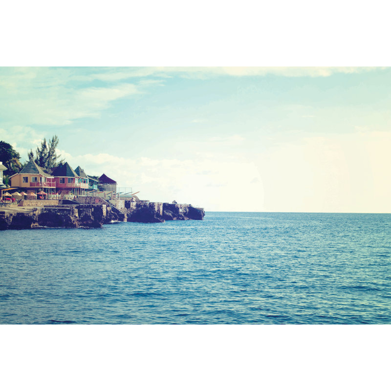 Fishing Village - Wrapped Canvas Print, 30cm H x 46cm W x 3.8cm D