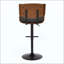 Repose-pieds de tabouret de bar réglable - ensemble de 2-710184306