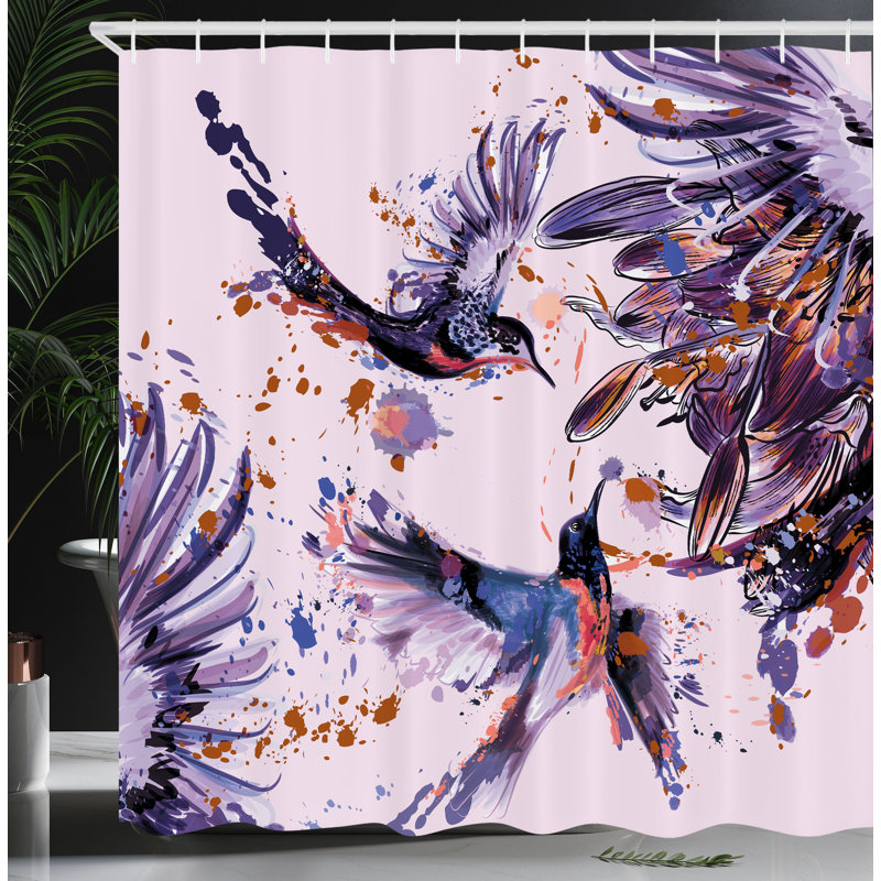 70"H x 69"W, Pale Lilac