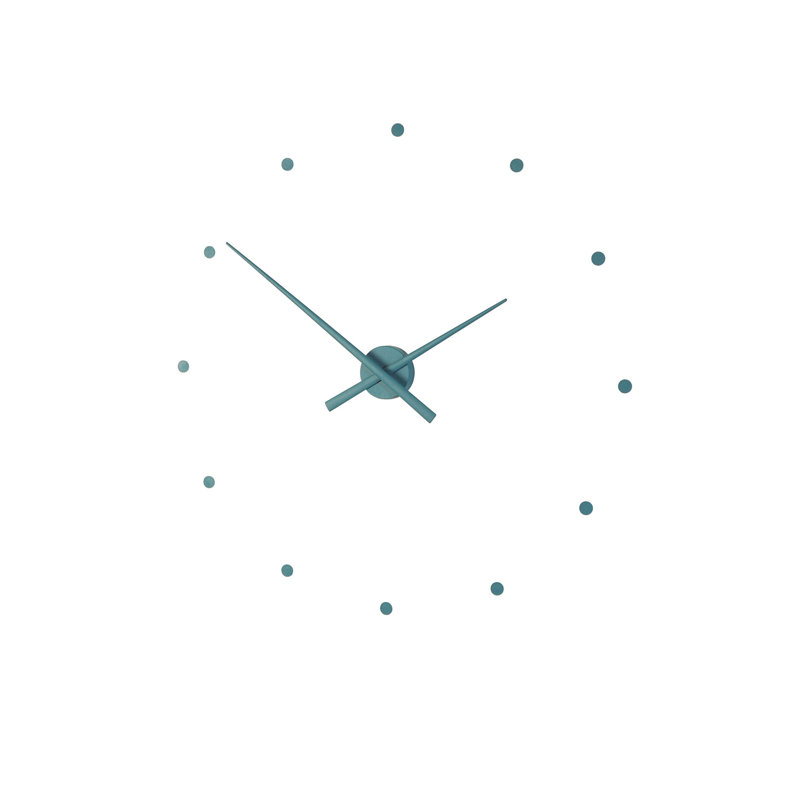 OJ Analog Wall Clock, Ultramarine, Large