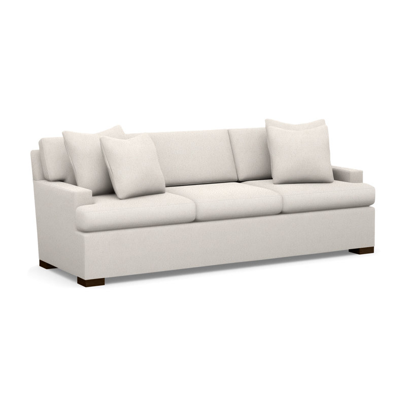 Tailor Sofa, Fleecy Vanilla (Performance fabric) 1351-92, Caterpillar Slate, Expresso