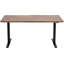 Desk Office Symphony Dark Black 160x80
