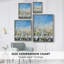Impression encadrée FLORAL Series X - bois massif-184668199