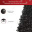 Sapin de Noël artificiel illuminé 7 pi avec branches réalistes et 1346 pointes