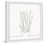 Succulent Line - Single Picture Frame Print-767899775