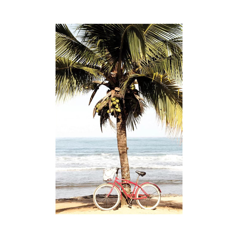 Ride To The Beach by Kimberly Allen - Wrapped Canvas Print, 30.48cm H x 20.32cm W x 1.905cm D