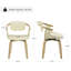Chaise de travail en similicuir Breckston-531793656-531793657