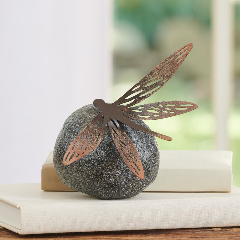 5"H Dragonfly Décor