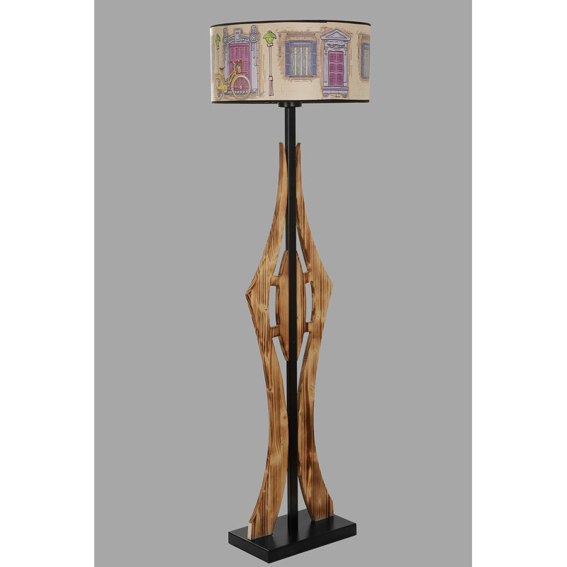 Lampe sur pied 65 po Burnes