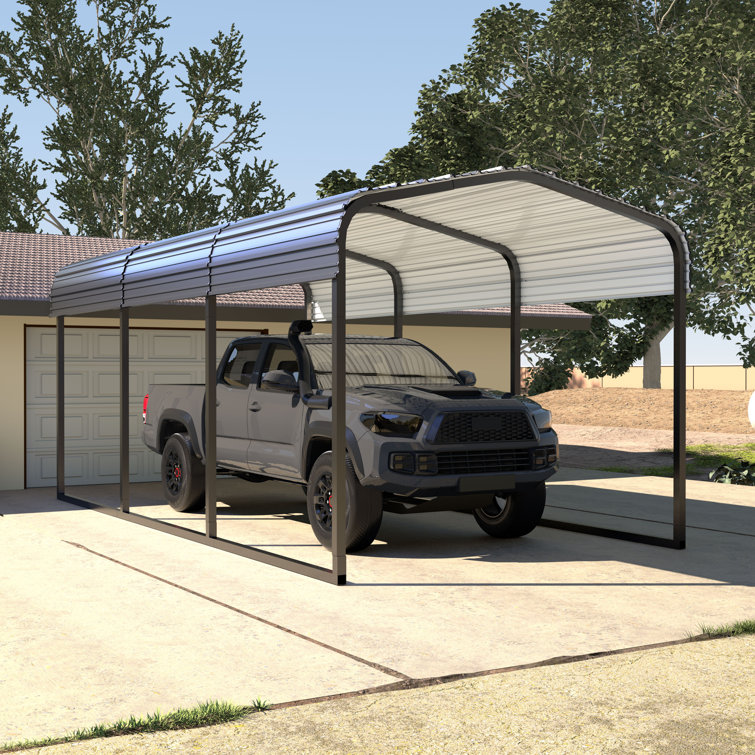 Steel Carport, Galvanized Multiple Sizes