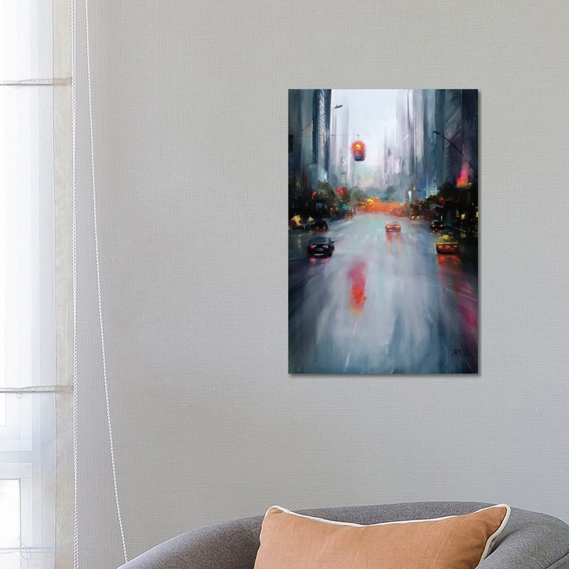 Rainy Day by Bozhena Fuchs - Gallery-Wrapped Canvas Giclée on Canvas, Wrapped Canvas, 66.04 cm H x 45.72 cm W