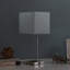 Lampe de table carrée 21,5 pouces avec station de charge Aston