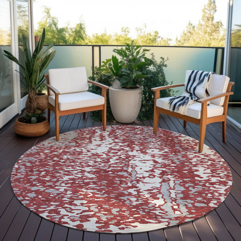  Aleg Area Rug, Round 8'