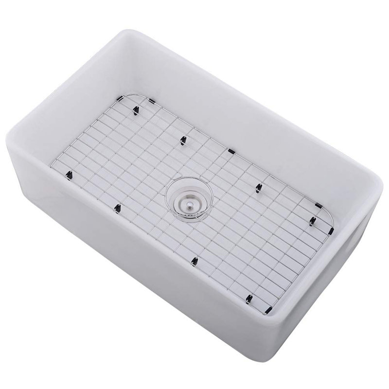 33'' L Single Bowl Fireclay Kitchen Sink