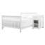 Piedmont 4-in-1 Convertible Crib and Changer with Storage-1089367972