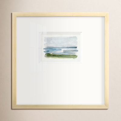 Coastline Splash II Painting