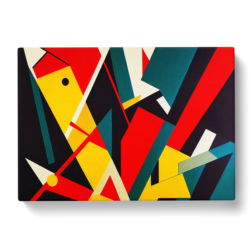 Bauhaus Vol.6 Abstract - Wrapped Canvas, 40cm H x 60cm W x 3cm D